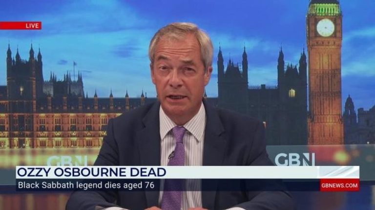 ‘So much more than you think’: Ex-Radio DJ tells Nigel Farage Ozzy Osbourne was a ‘true pioneer’ in emotional tribute